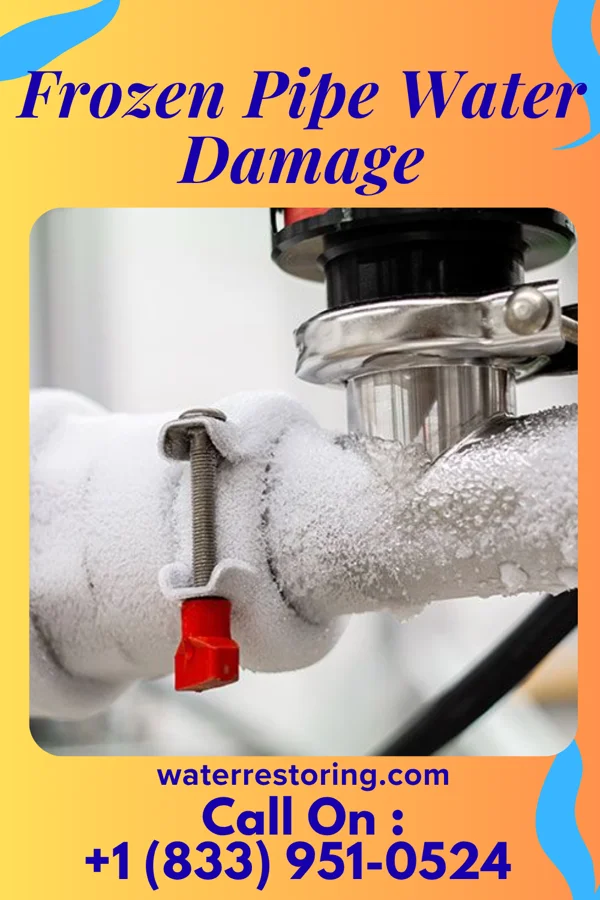 Frozen Pipe Water Damage in Wanamassa, NJ